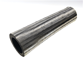 Outer braided steel pipe